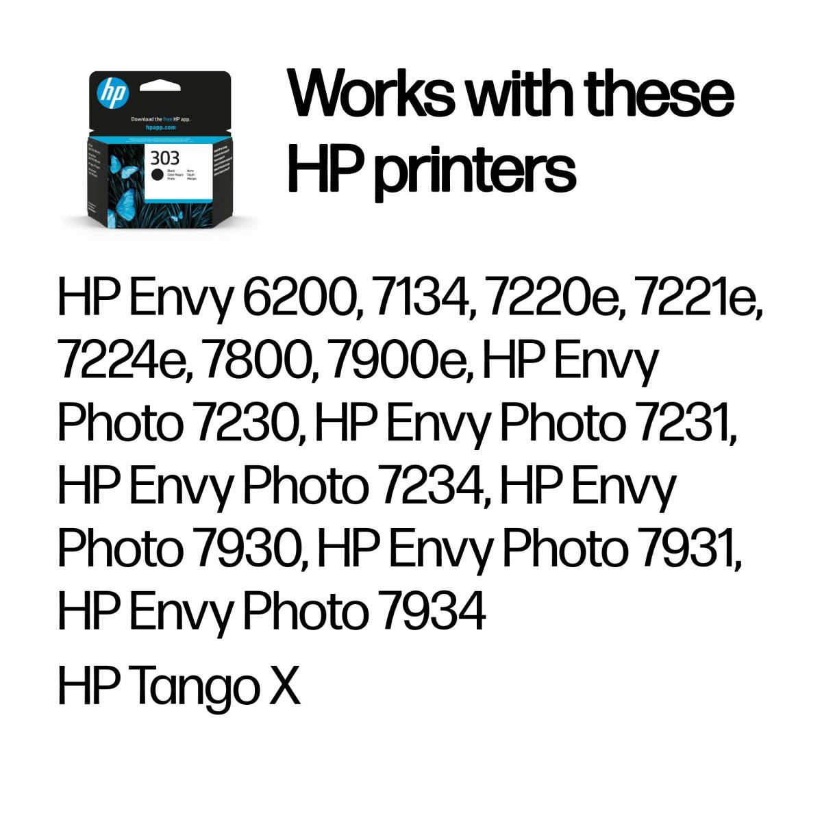 Ink Cartridge - No 303 - 200 Pages - Black