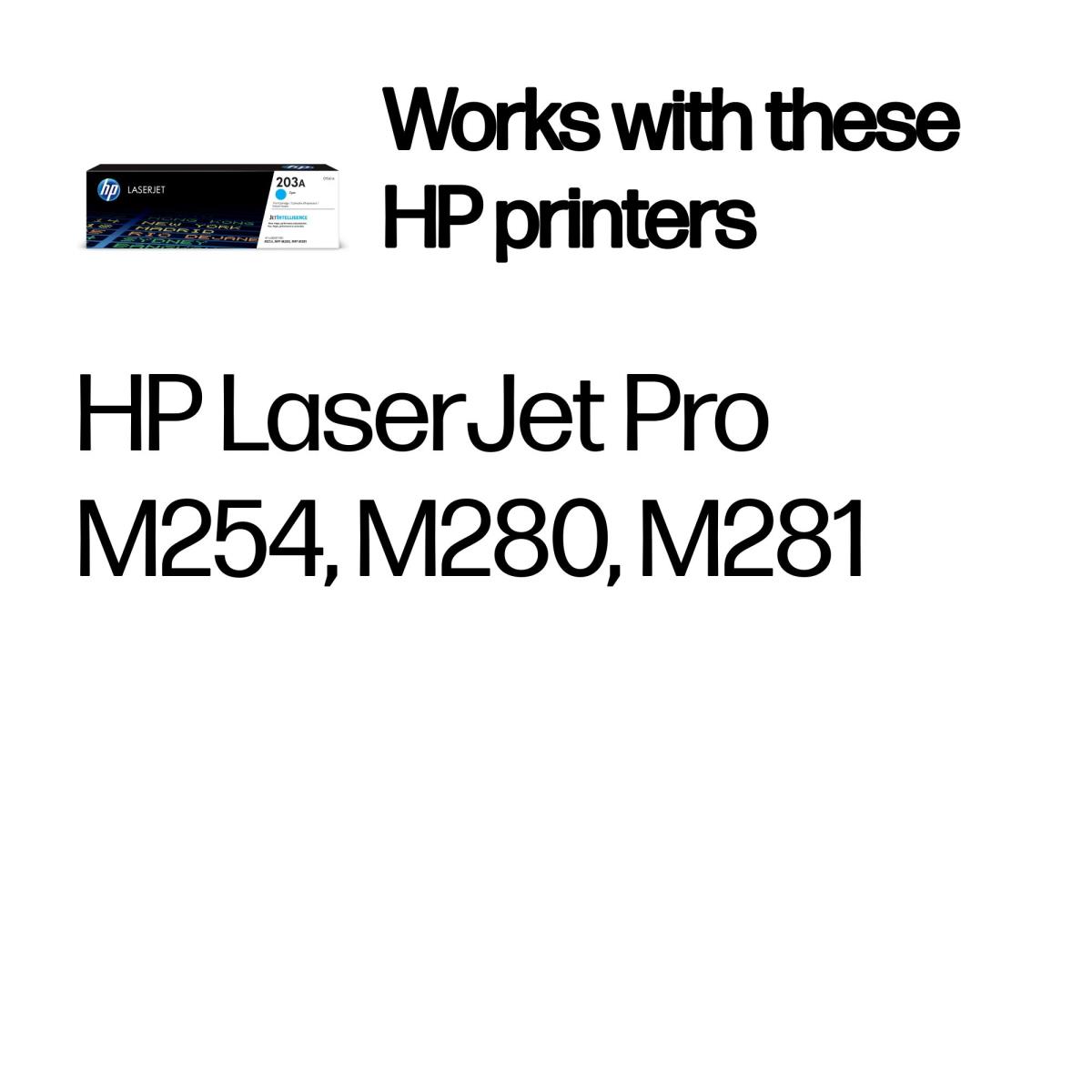 Toner Cartridge - No 203A - 1.3k Pages - Cyan