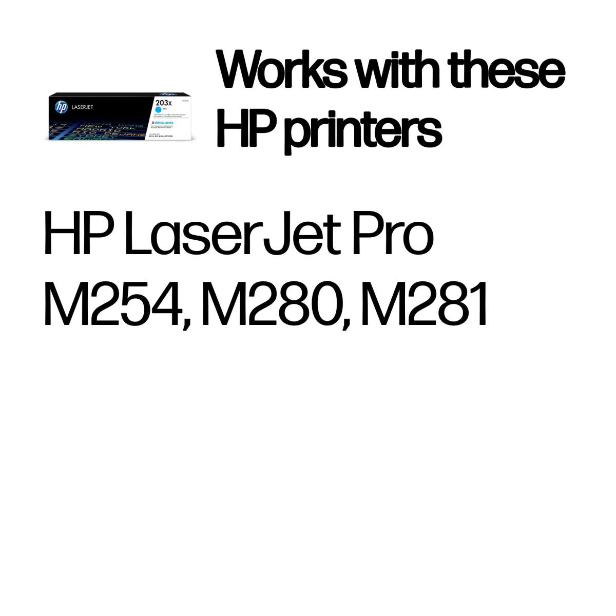 Toner Cartridge - No 203X - 2.5k Pages - Cyan