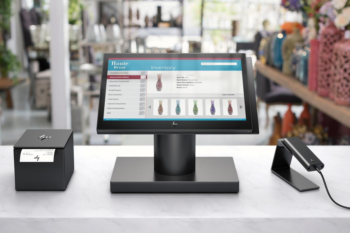 ElitePOS G1 Retail System Model 141- 14in - 3965U - 4GB RAM - 128GB SSD - Win10 Pro