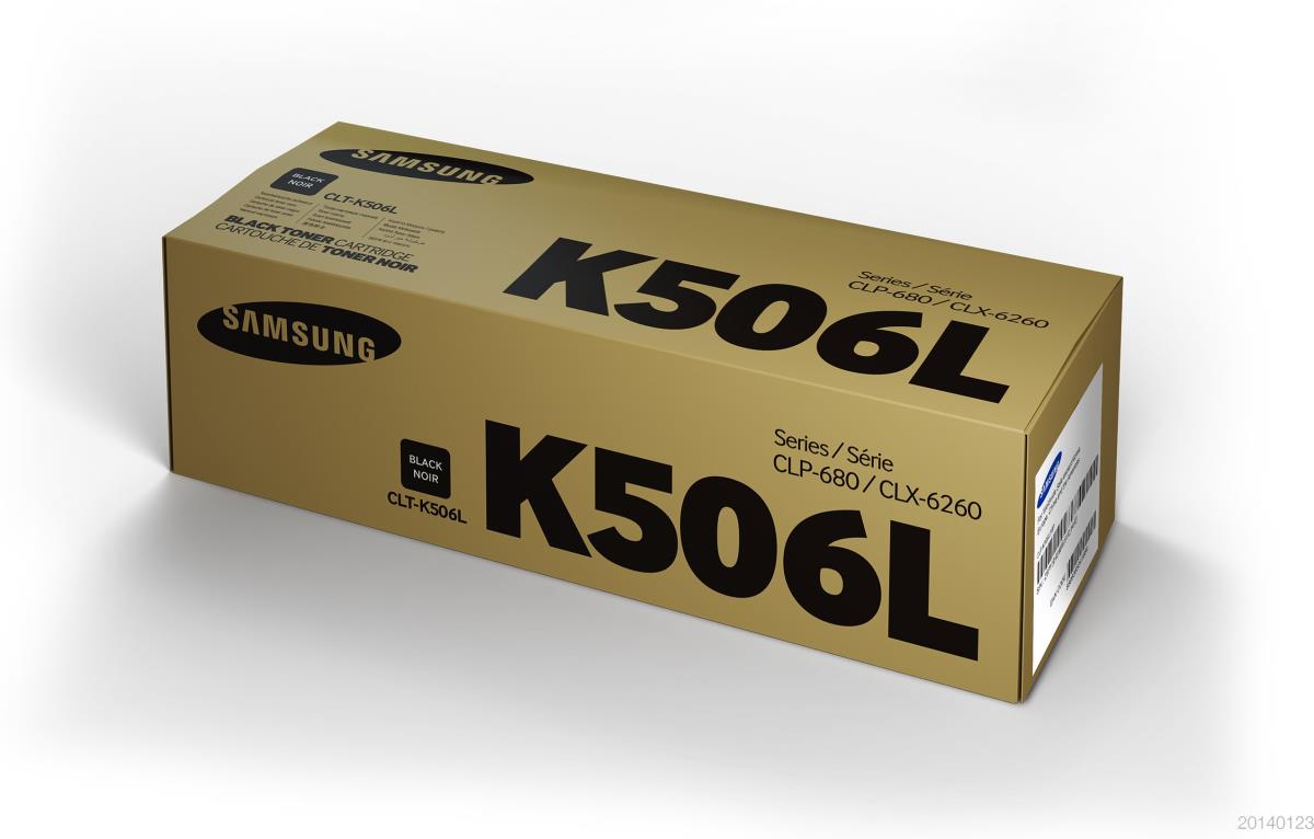 Toner Cartridge - Samsung CLT-K506L - High Yield - 6k Pages - Black
