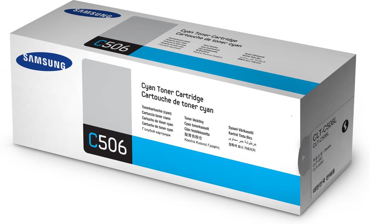 Toner Cartridge - Samsung CLT-C506L - 3.5k Pages - Cyan