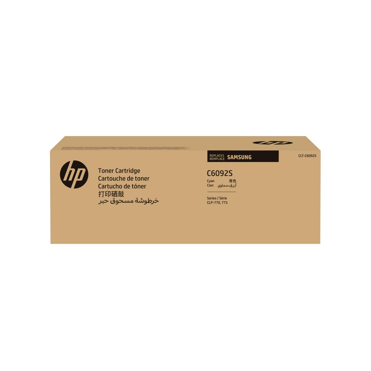 Toner Cartridge - Samsung CLT-C6092S - 7k Pages - Cyan