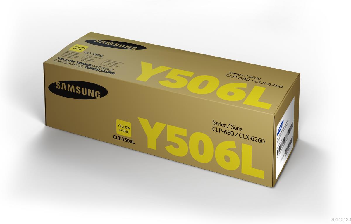 Toner Cartridge - Samsung CLT-Y506L - 3.5k Pages - Yellow