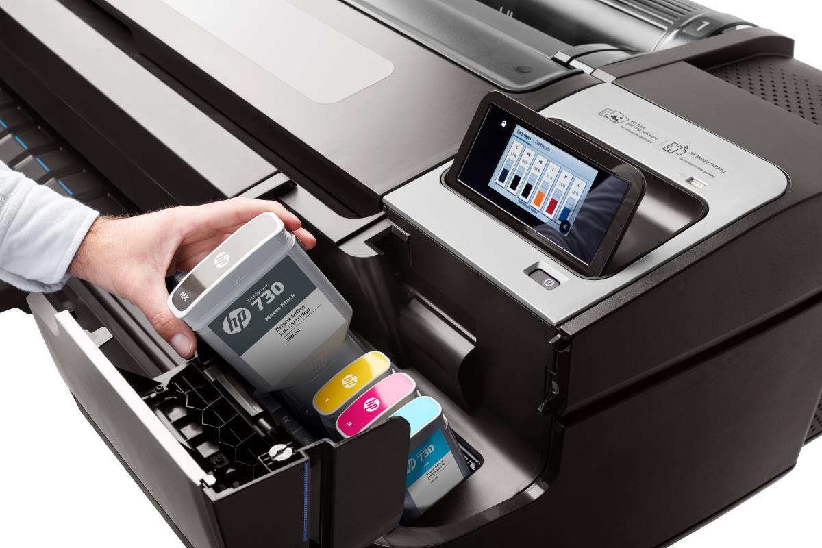 DesignJet T1700 - Color Printer - Inkjet - 44in - USB / Ethernet