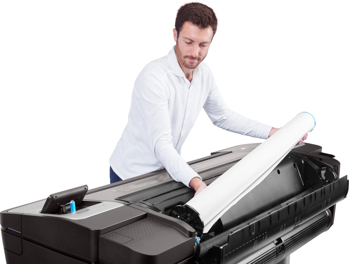DesignJet T1700 - Color Printer - Inkjet - 44in - USB / Ethernet