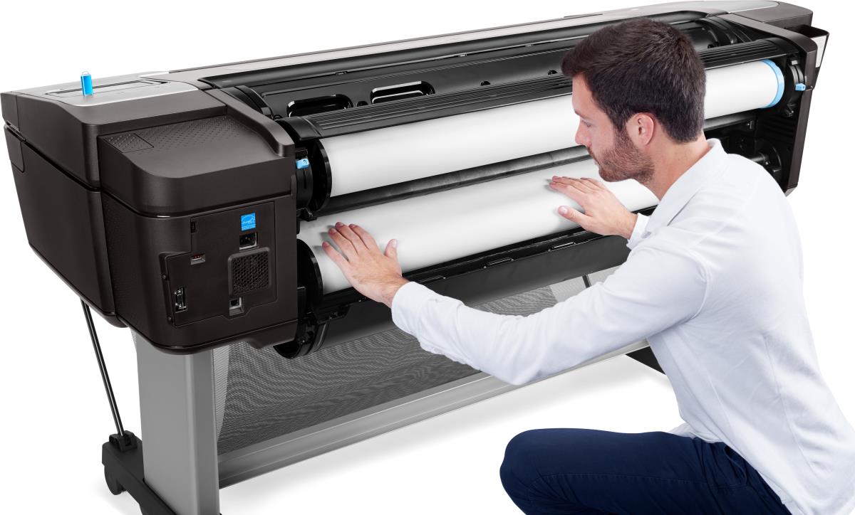 DesignJet T1700 - Color Printer - Inkjet - 44in - USB / Ethernet