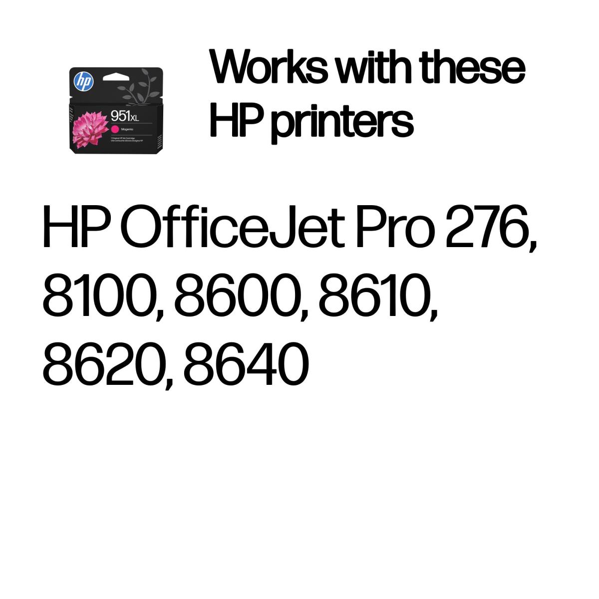 Ink Cartridge - No 951XL - 1.5k Pages - Magenta