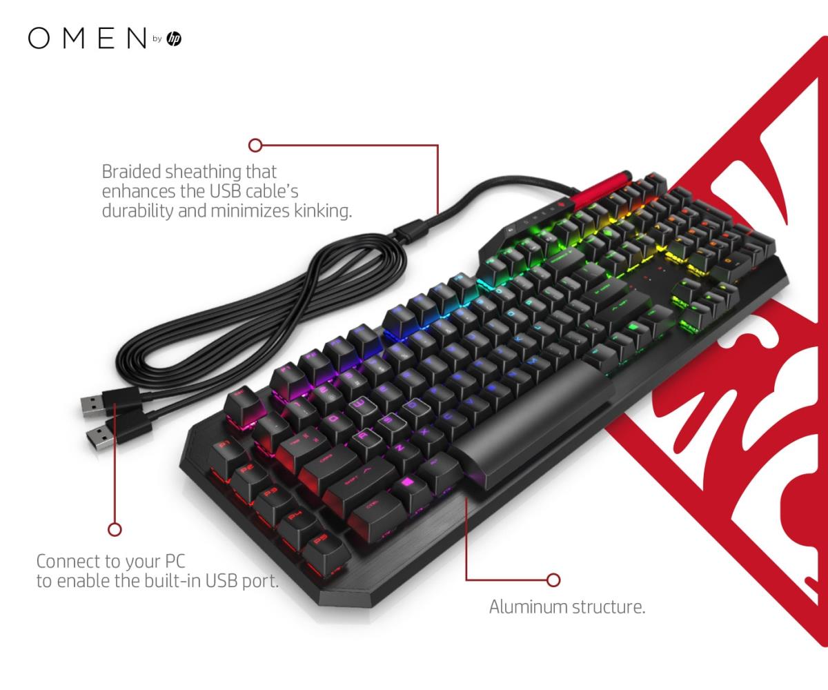 OMEN by HP Sequencer Keyboard - Qwerty Int'l