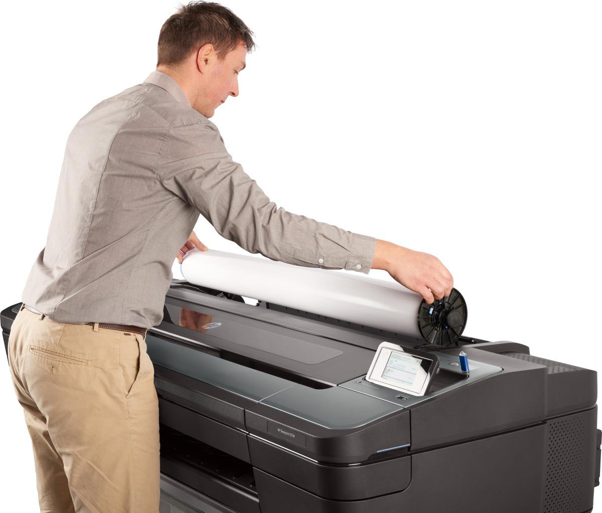 DesignJet Z9+dr PostScript with V-Trimmer - Color Printer - Inkjet - 44in - USB / Ethernet