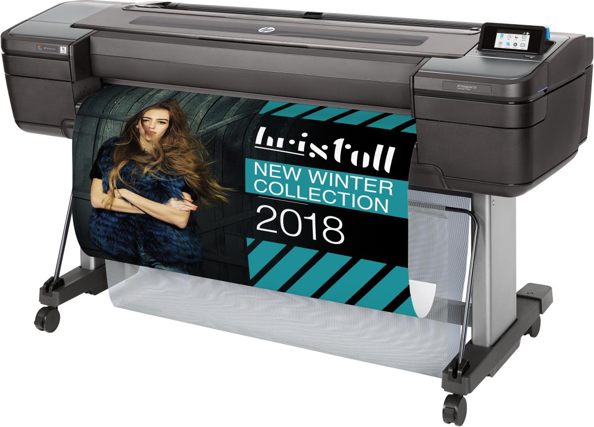 DesignJet Z9+dr PostScript with V-Trimmer - Color Printer - Inkjet - 44in - USB / Ethernet