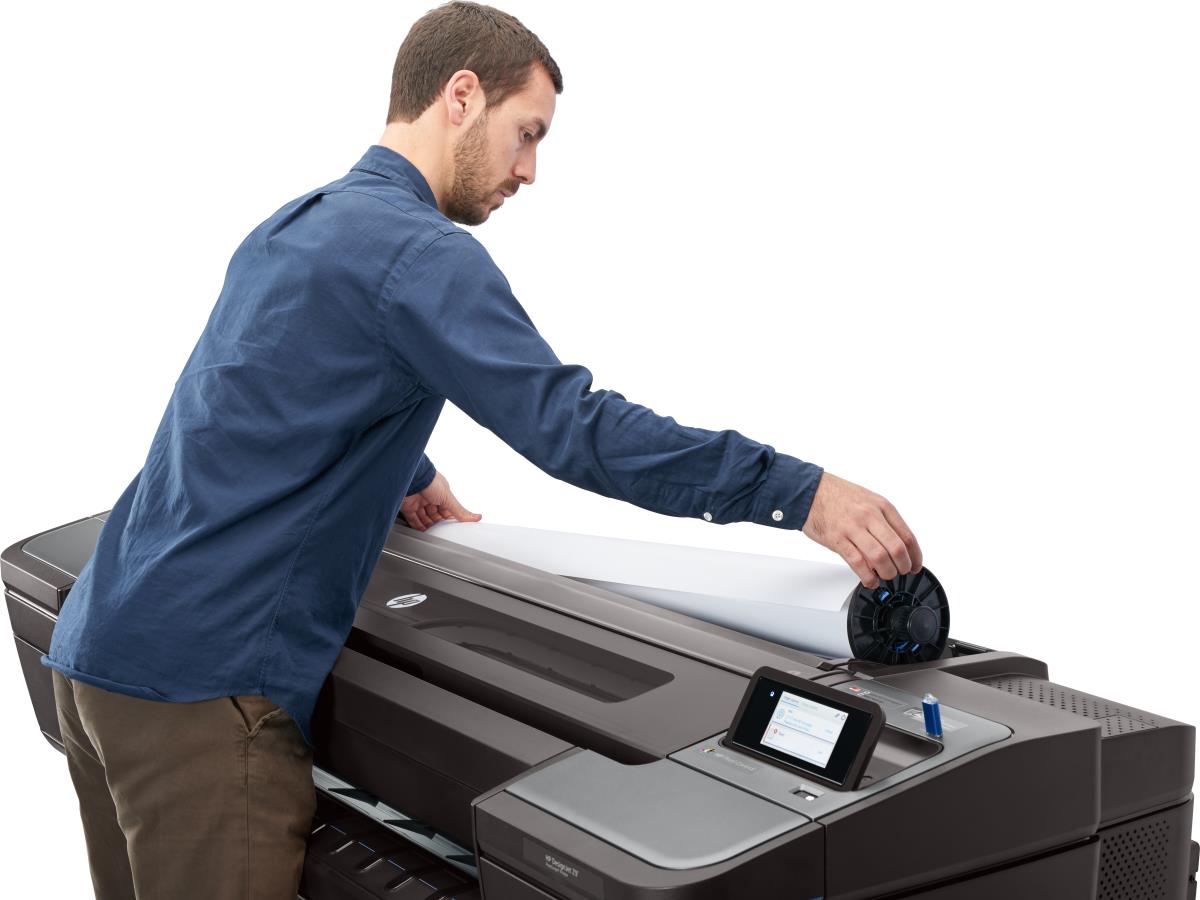 DesignJet Z9+dr PostScript with V-Trimmer - Color Printer - Inkjet - 44in - USB / Ethernet