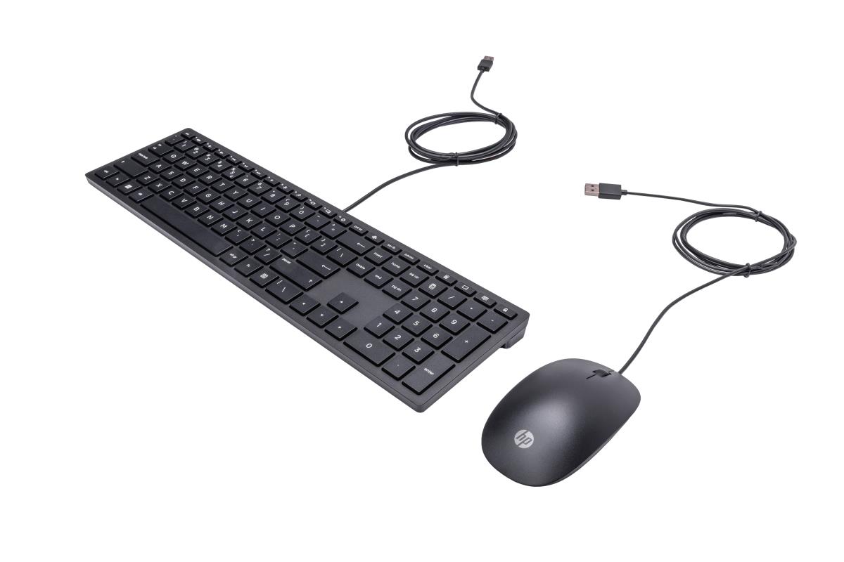 Pavilion Wired Keyboard and Mouse 400 - Qwerty Int'l
