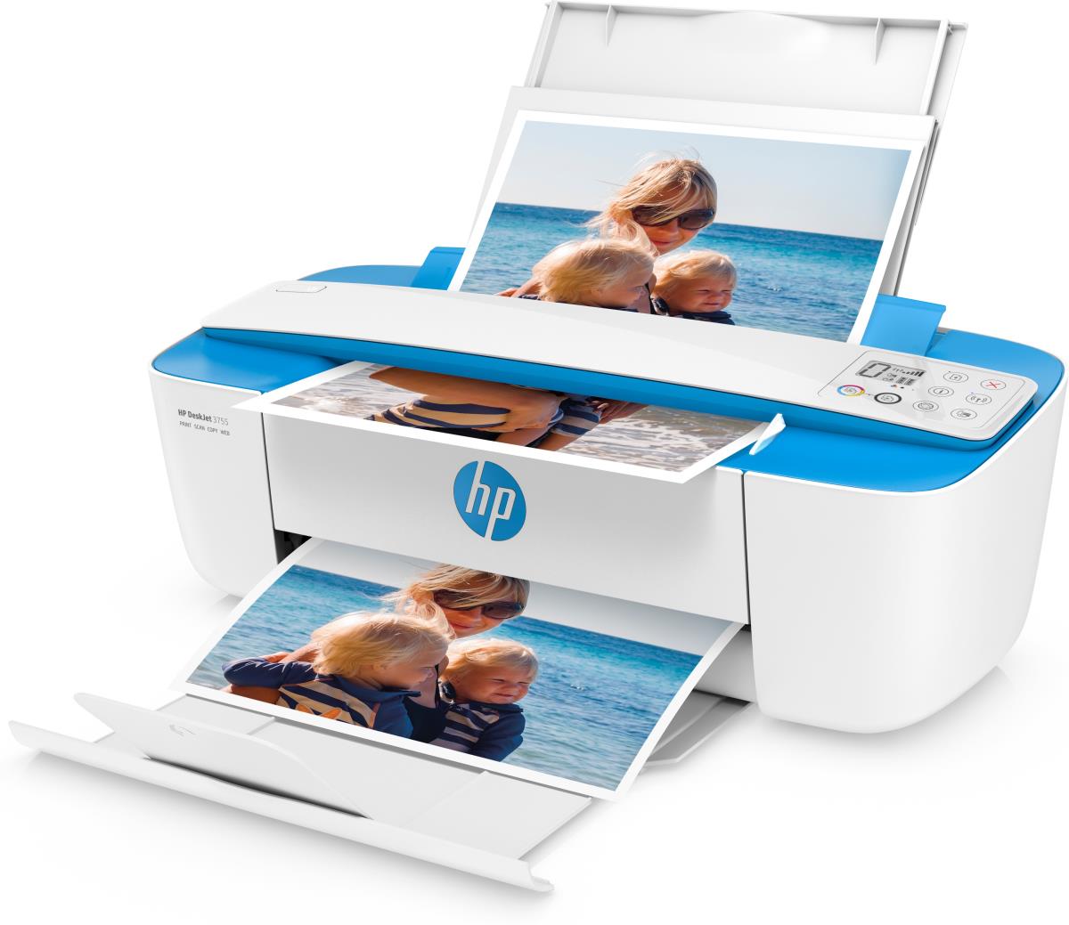 DeskJet 3750 - Color All-in-One Printer - Inkjet - A4 - USB / Wi-Fi