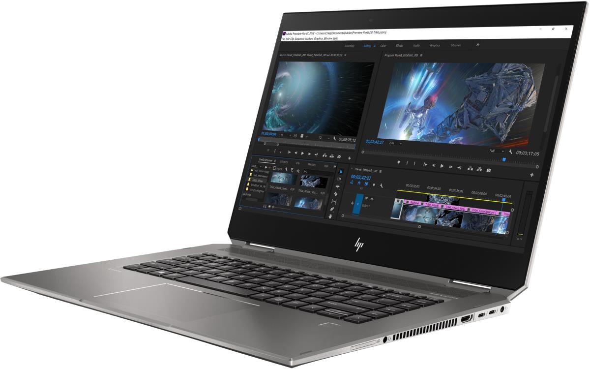 ZBook Studio x360 G5 - 15.6in - E2176M - 32GB RAM - 512GB SSD - P1000 4GB - Win10 Pro - Azerty Belgian