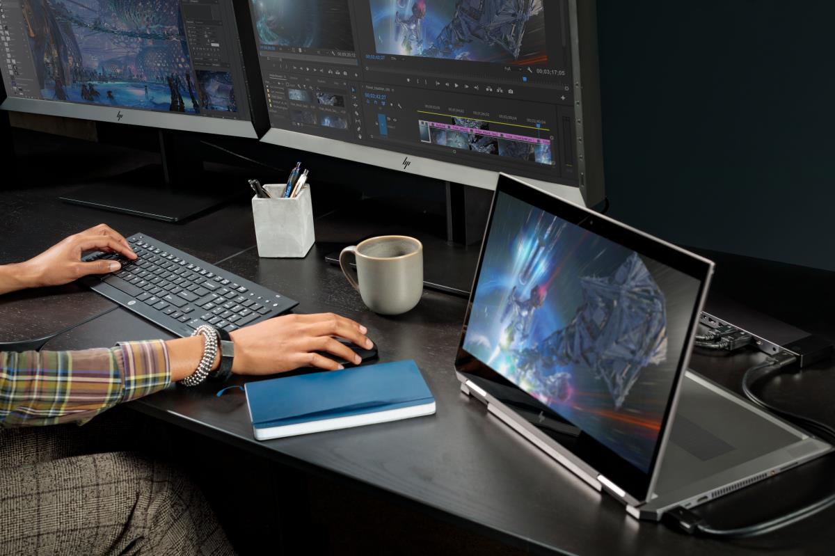 ZBook Studio x360 G5 - 15.6in - E2176M - 32GB RAM - 512GB SSD - P1000 4GB - Win10 Pro - Azerty Belgian
