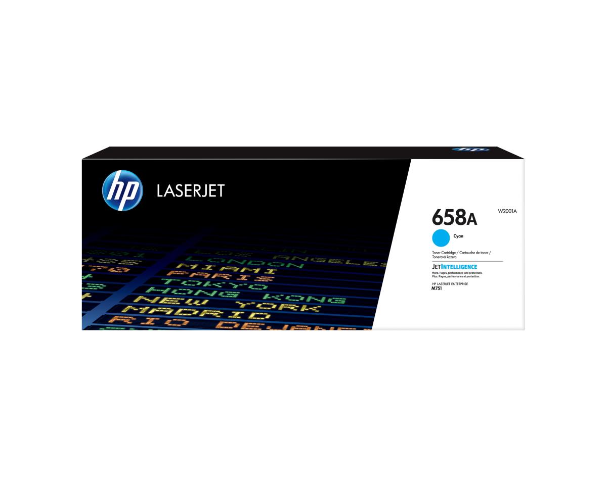 Toner Cartridge - No 658A - 6K Pages - Cyan