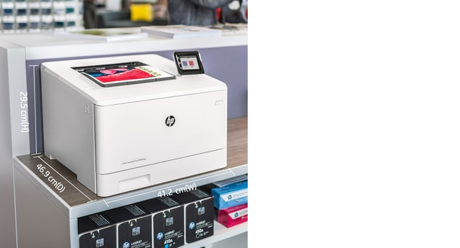 LaserJet Pro M454dw - Color Printer - Laser - A4 - USB / Ethernet /Wi-Fi