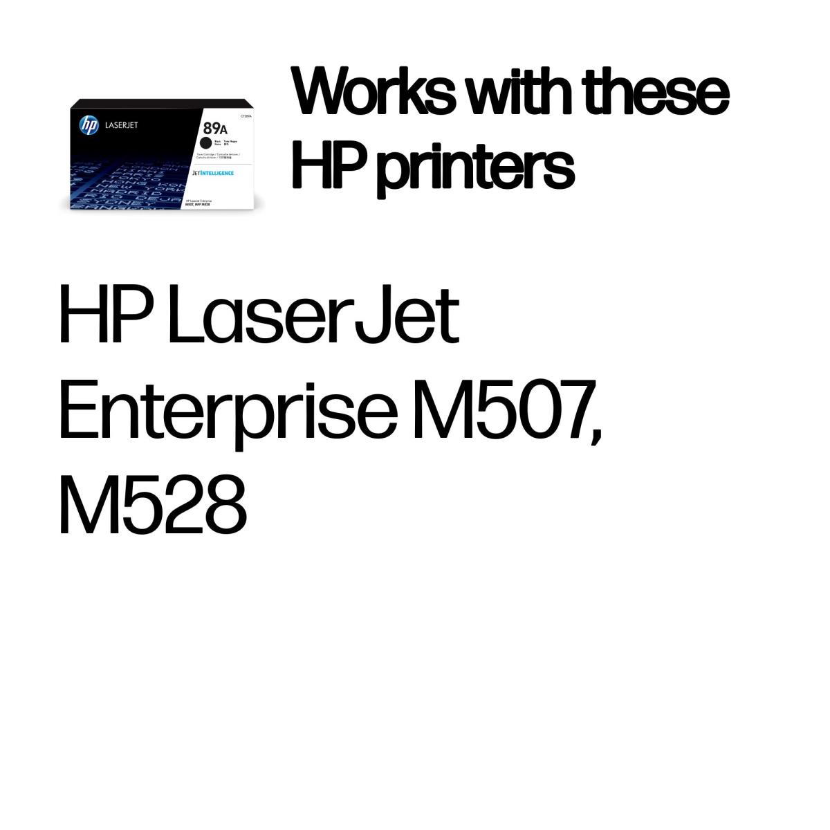 Toner Cartridge - NO 89A - 5k Pages - Black