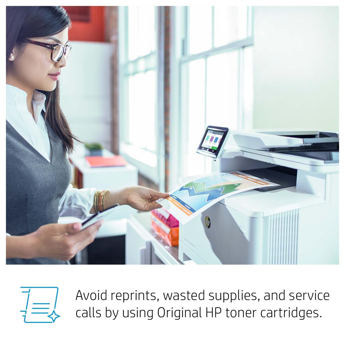 LaserJet Pro M479fdw - Color Multifunction Printer - Laser - A4 - USB / Ethernet /Wi-Fi