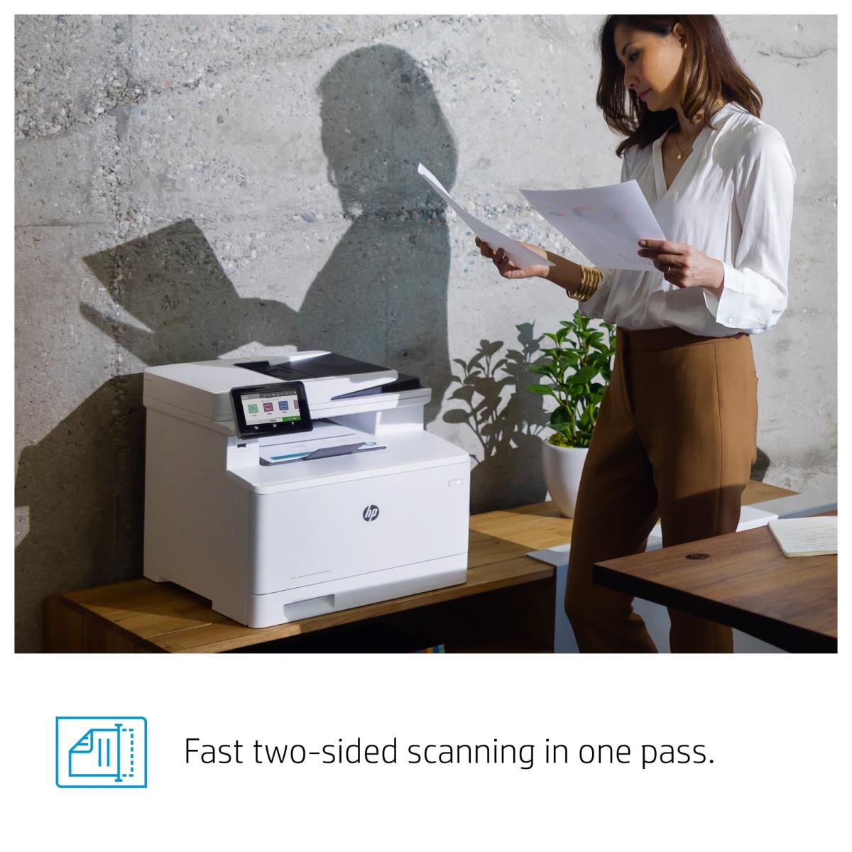 LaserJet Pro M479dw - Color Multifunction Printer - Laser - A4 - USB / Ethernet /Wi-Fi