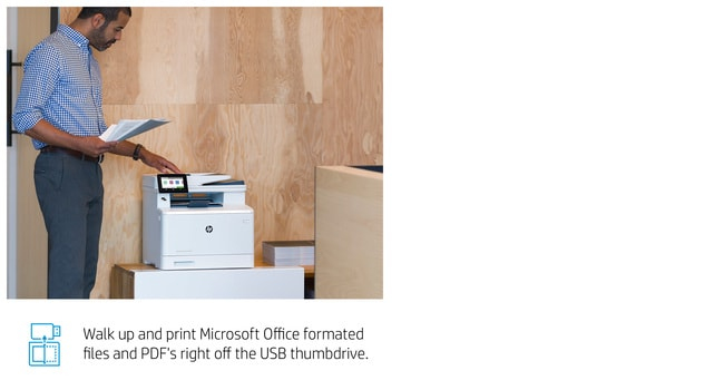 LaserJet Pro M479fnw - Color Multifunction Printer - Laser - A4 - USB / Ethernet /Wi-Fi
