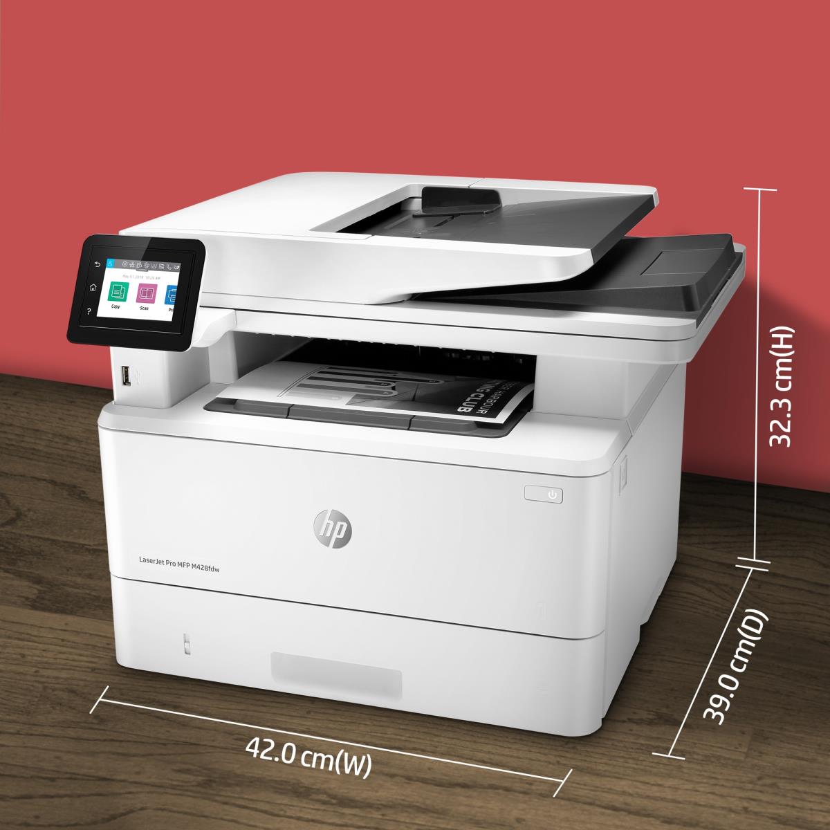 LaserJet Pro M428fdw - Multifunction Printer - Laser - A4 - USB / Ethernet / Wi-Fi