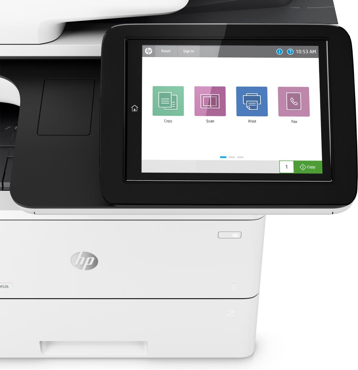 LaserJet Enterprise M528f - Multifunction Printer - Laser - A4 - USB / Ethernet