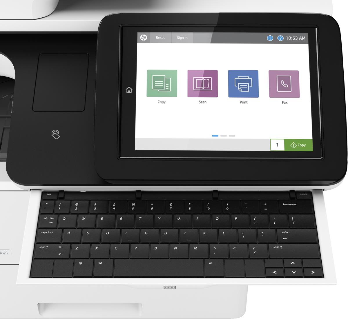 LaserJet Enterprise Flow M528z - Multifunction Printer - Laser - A4 - USB / Ethernet