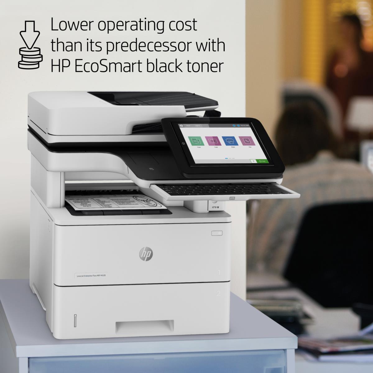 LaserJet Enterprise Flow M528z - Multifunction Printer - Laser - A4 - USB / Ethernet