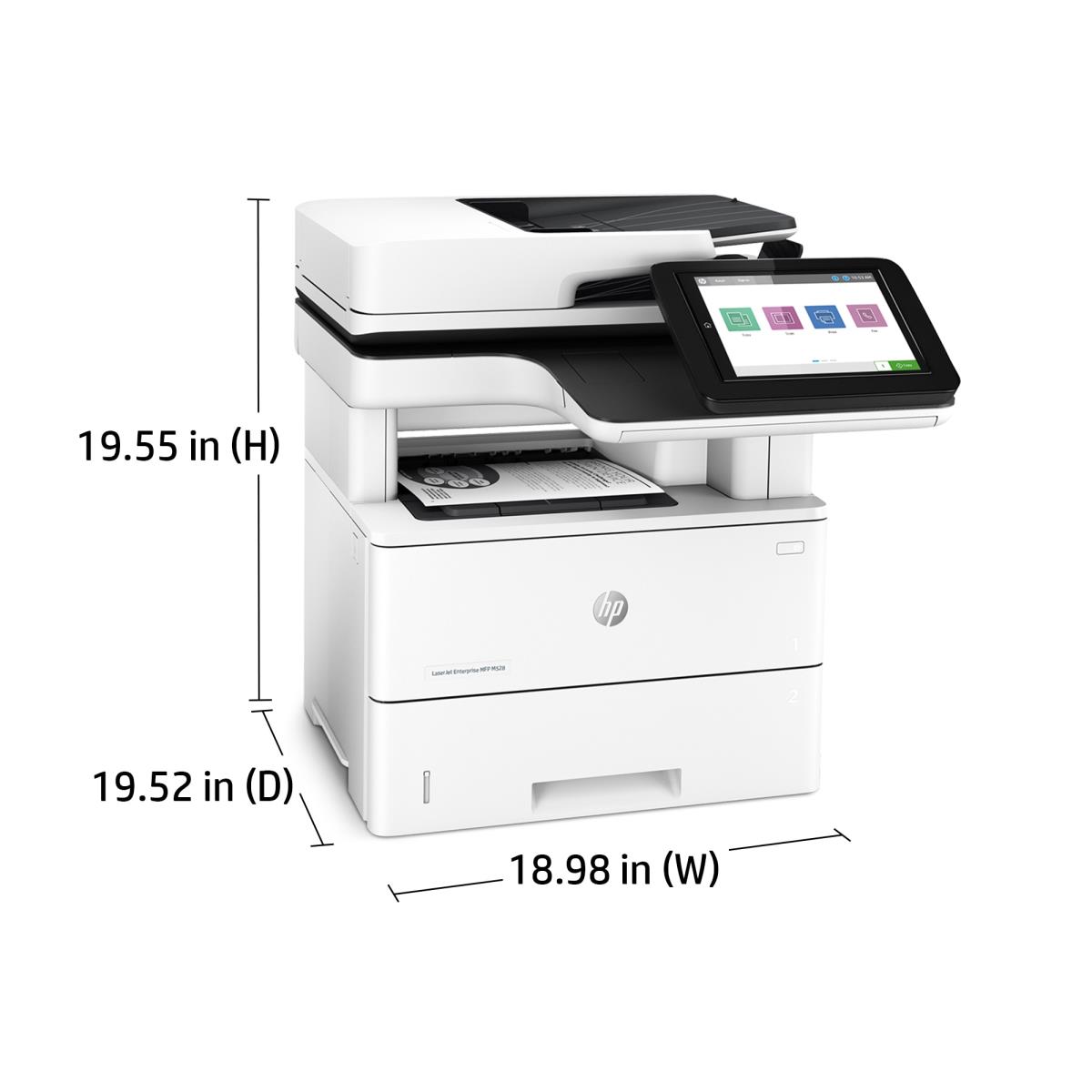 LaserJet Enterprise M528dn - Multifunction Printer - Laser - A4 - USB / Ethernet