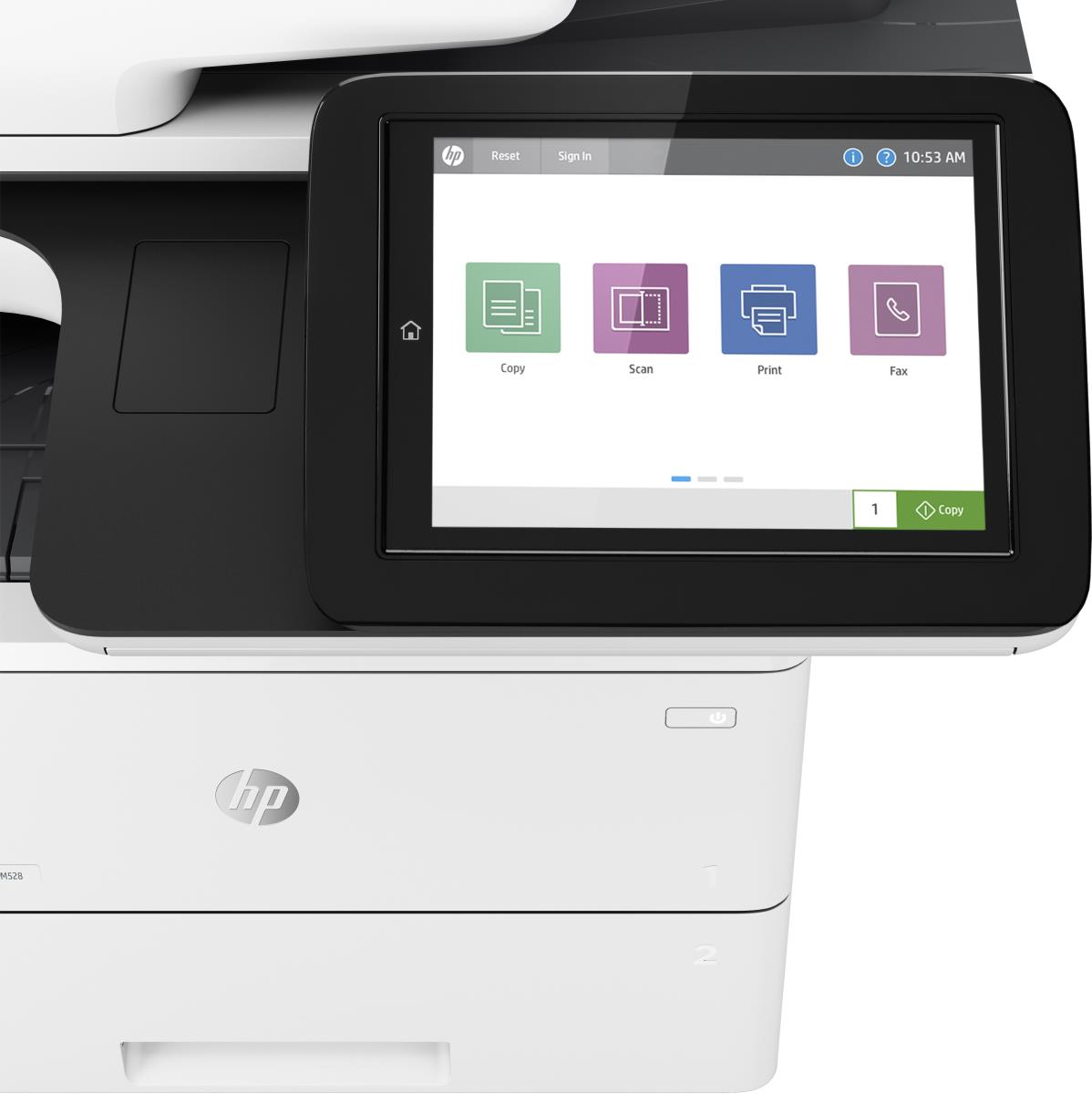 LaserJet Enterprise M528dn - Multifunction Printer - Laser - A4 - USB / Ethernet