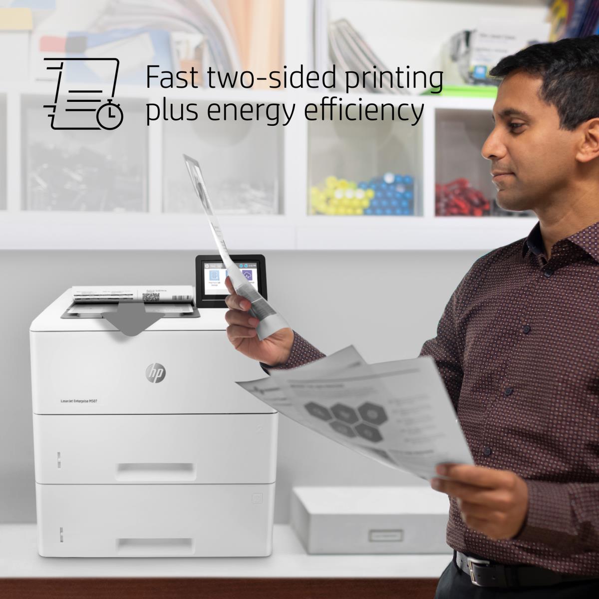 LaserJet Enterprise M507x - Printer - Laser - A4 - USB / Ethernet / Wi-Fi