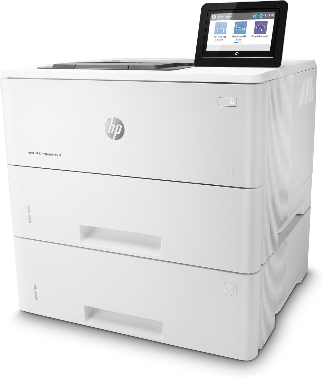 LaserJet Enterprise M507x - Printer - Laser - A4 - USB / Ethernet / Wi-Fi