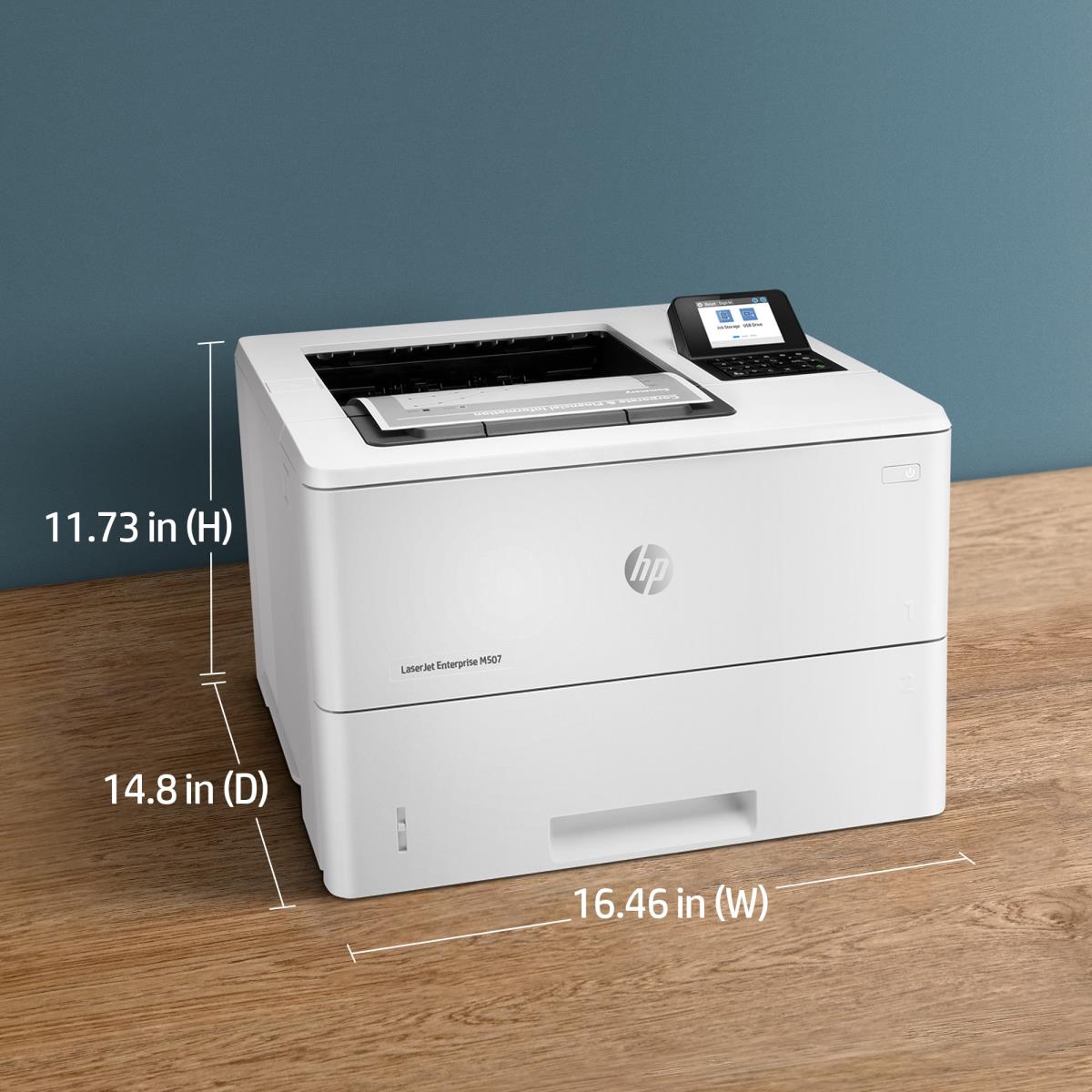 LaserJet Enterprise M507dn - Printer - Laser - A4 - USB / Ethernet