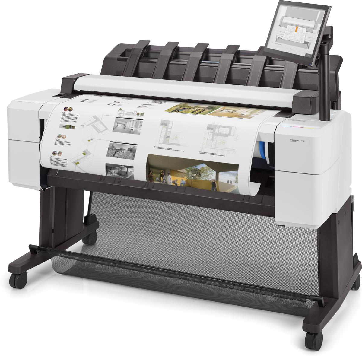 DesignJet T2600 PostScript - Color Multifunction Printer - Inkjet - 36in - USB / Ethernet