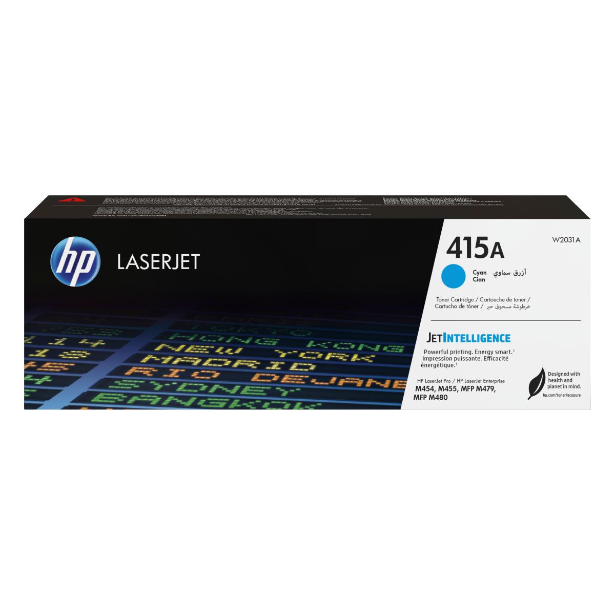 Toner Cartridge - No 415A - 2.1k Pages - Cyan