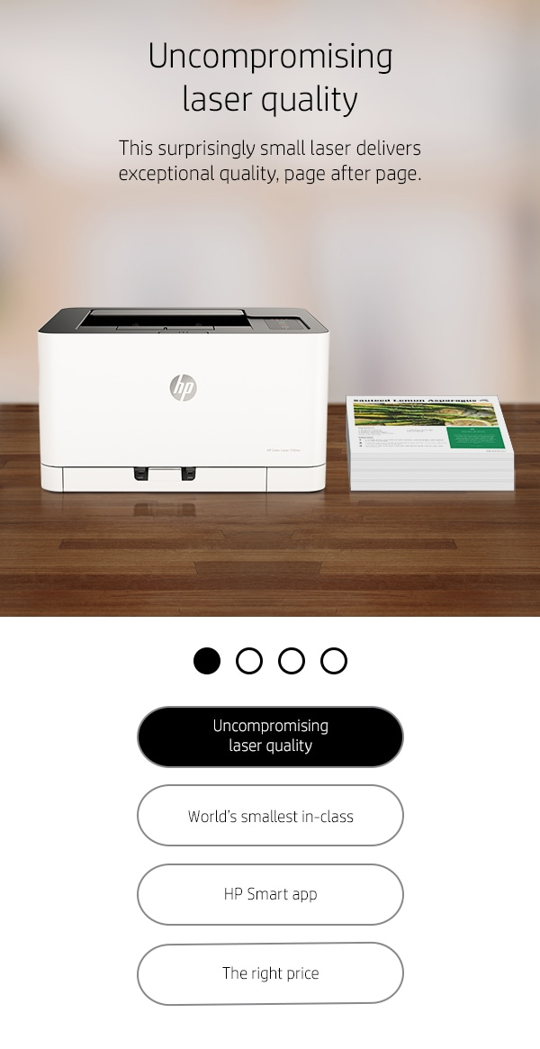 LaserJet Pro 150nw - Color Printer - Laser - A4 - USB / Ethernet / Wi-Fi