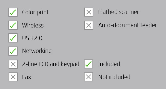 LaserJet Pro 150nw - Color Printer - Laser - A4 - USB / Ethernet / Wi-Fi