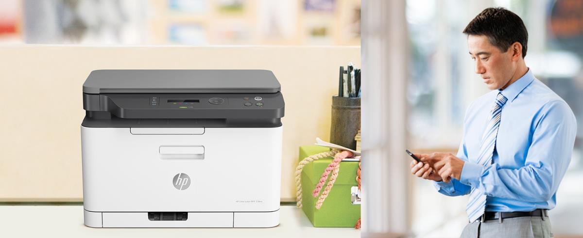 LaserJet Pro 178nw - Color Multifunction Printer - Laser - A4 - USB / Ethernet / Wi-Fi