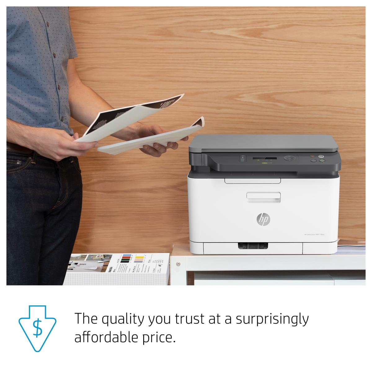 LaserJet Pro 178nw - Color Multifunction Printer - Laser - A4 - USB / Ethernet / Wi-Fi