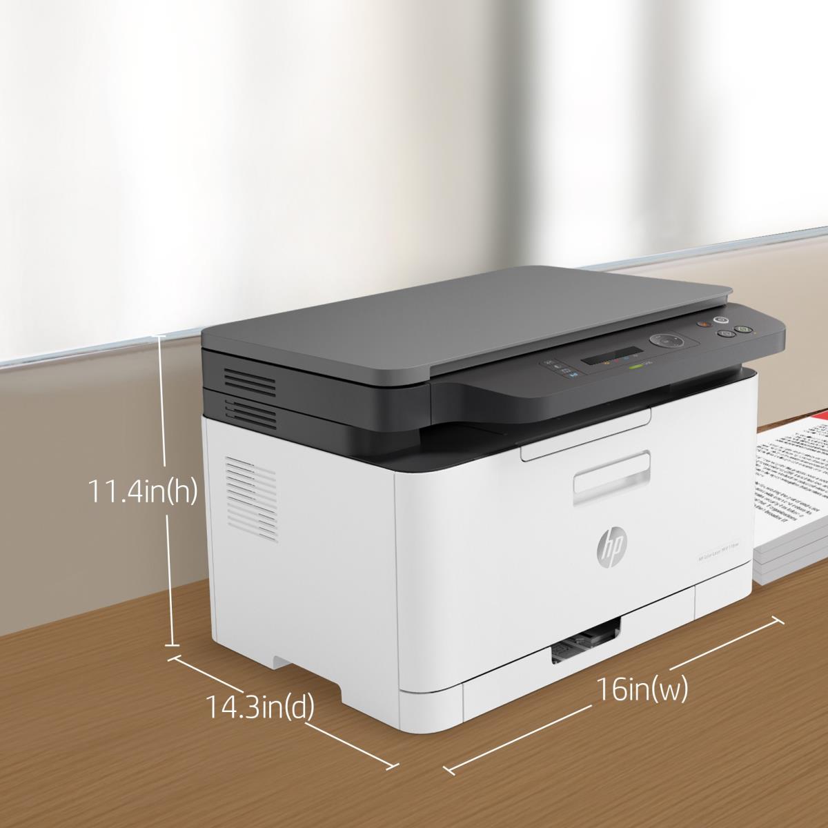 LaserJet Pro 178nw - Color Multifunction Printer - Laser - A4 - USB / Ethernet / Wi-Fi