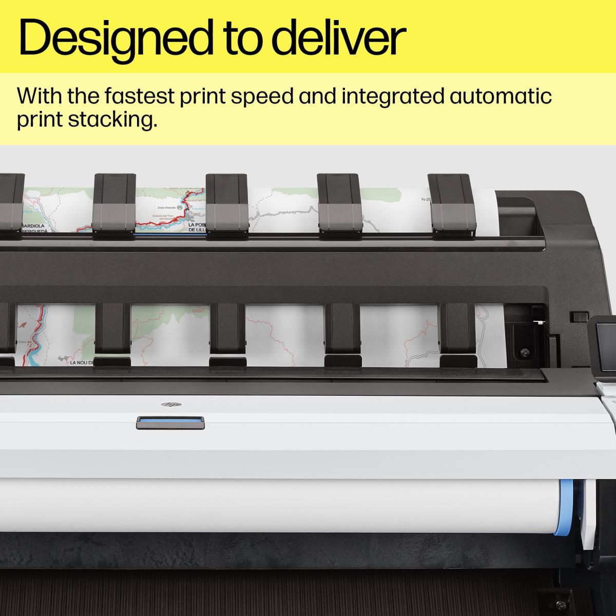 DesignJet T1600 PostScript - Color Printer - Inkjet - 36in - Ethernet