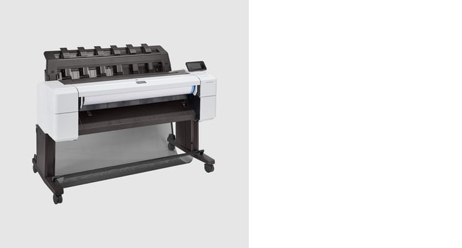 DesignJet T1600 PostScript - Color Printer - Inkjet - 36in - Ethernet
