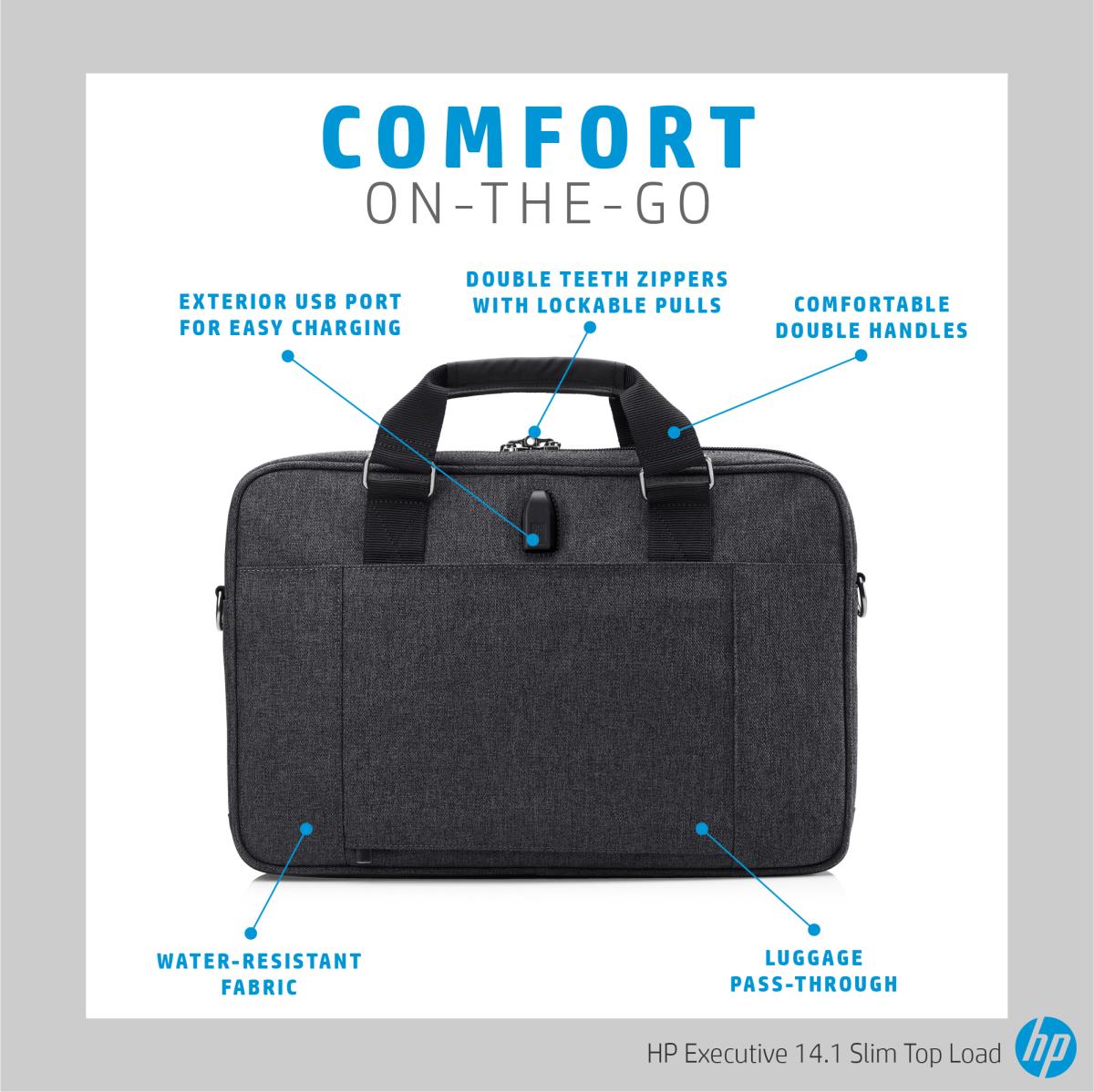 Executive - 14.1in Slim Notebook Top-Loading Case