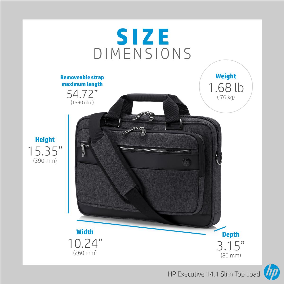 Executive - 14.1in Slim Notebook Top-Loading Case