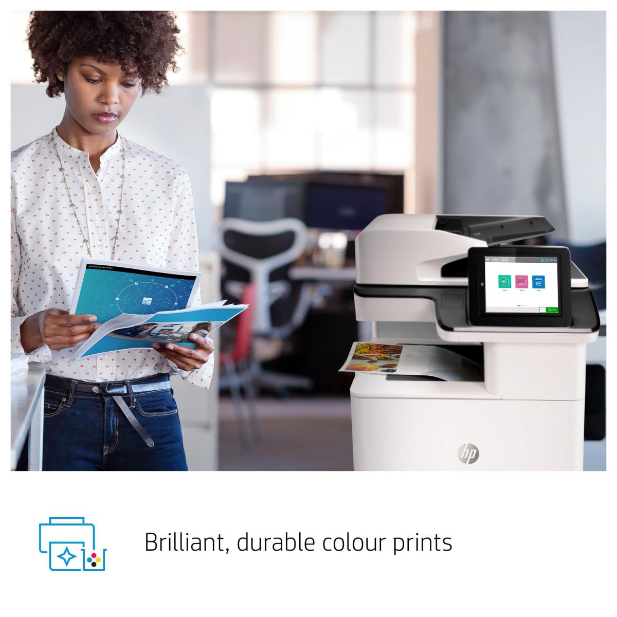 LaserJet Enterprise M776dn - Color Multifunction Printer - Laser - A3 - USB / Ethernet