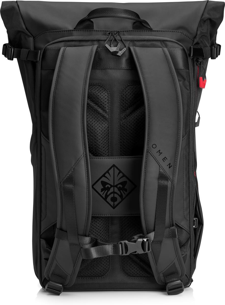 OMEN Transceptor - 15.6in Notebook Rolltop Backpack - Black