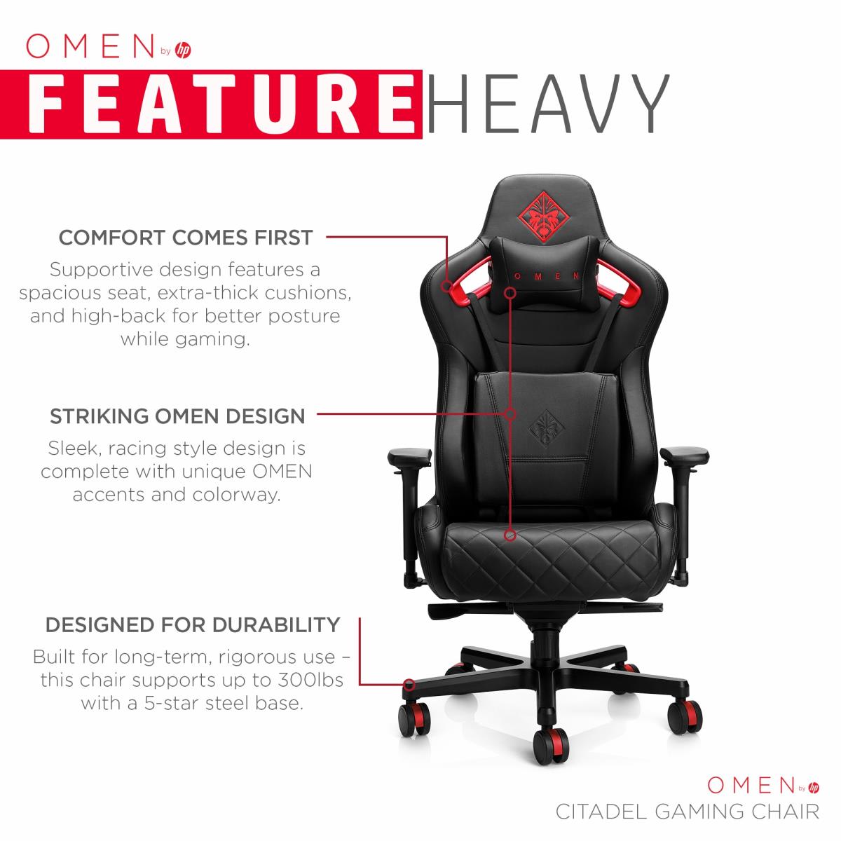 OMEN by HP Citadel Gaming Chair