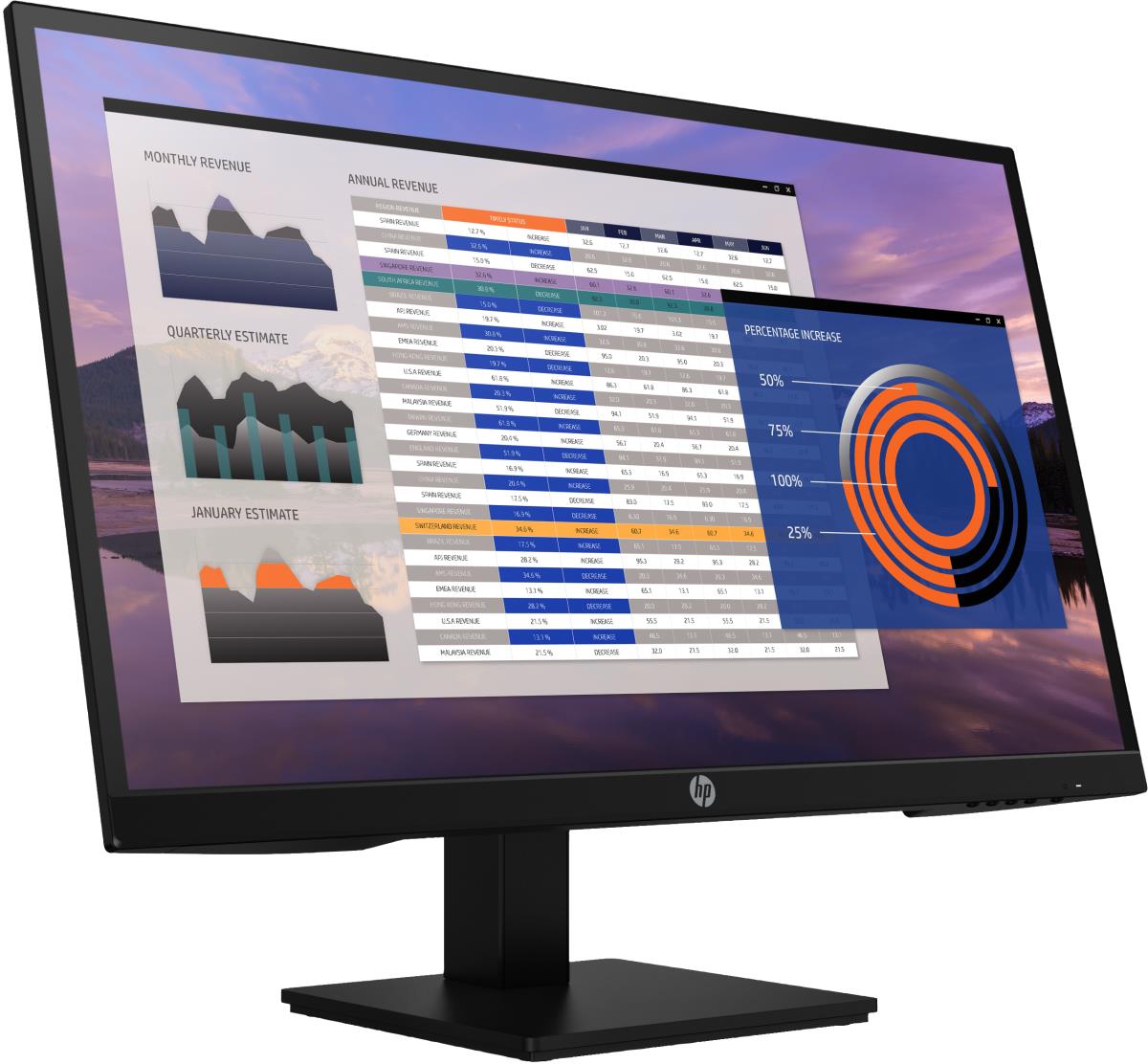 Desktop Monitor - P27h G4 - 27in - 1920x1080 (FHD)